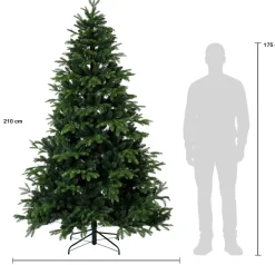 Intratuin kunstkerstboom Metta D 145 H 210 cm
