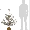 Intratuin kunstkerstboom Nyna besneeuwd D 60 H 125 cm
