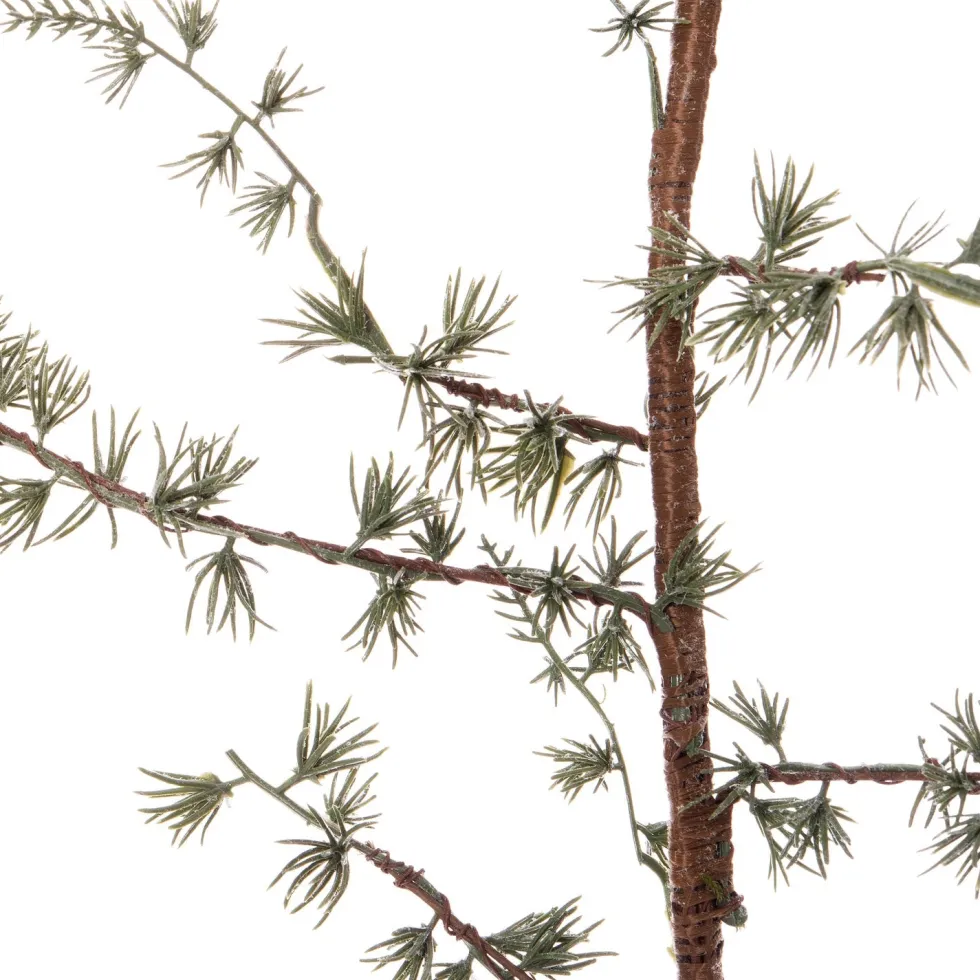 Intratuin kunstkerstboom op papieren voet besneeuwd D 20 H 170 cm