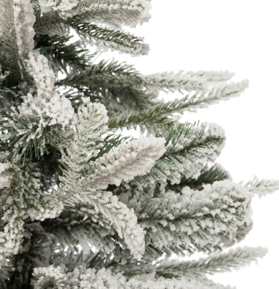 Intratuin kunstkerstboom Pencil besneeuwd D 64 H 210 cm