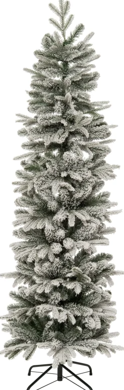 Intratuin kunstkerstboom Pencil besneeuwd D 67 H 240 cm