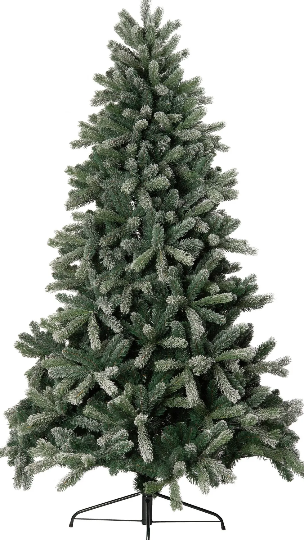 Intratuin kunstkerstboom Sven besneeuwd met 250 LED lampjes warm wit D 118 H 180 cm