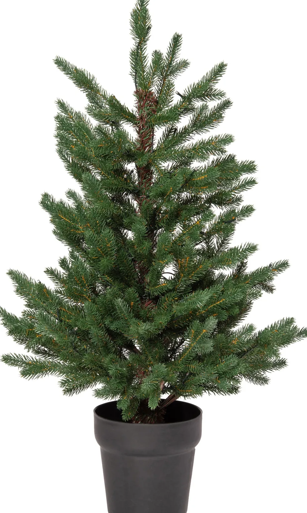 Intratuin kunstkerstboom Ture in pot met 70 lampjes warm wit D 60 H 90 cm