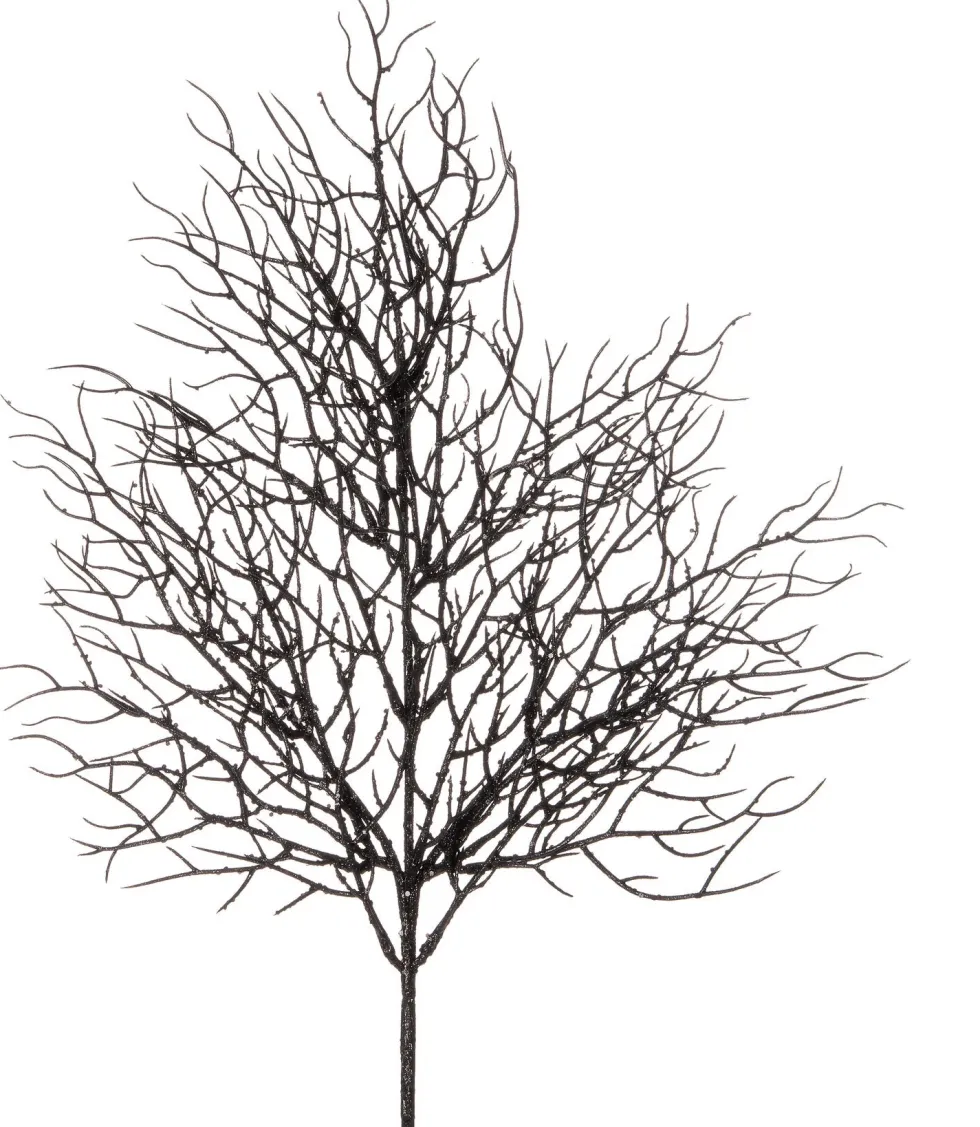 Intratuin kunstkersttak 48 cm zwart