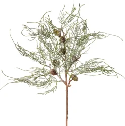 Intratuin kunstkersttak conifeer met dennenappels 56 cm