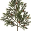 Intratuin kunstkersttak Den met dennenappels 81 cm