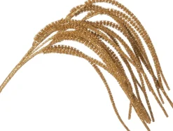 Intratuin kunstkersttak met glitter 61 cm zwart