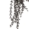 Intratuin kunstkersttak met glitter 76 cm zwart