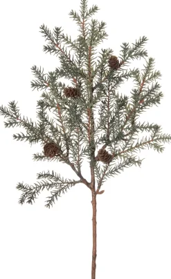 Intratuin kunstkersttak Taxus met dennenappels 50 cm