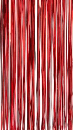 Intratuin lametta Binja rood 50 x 25 cm