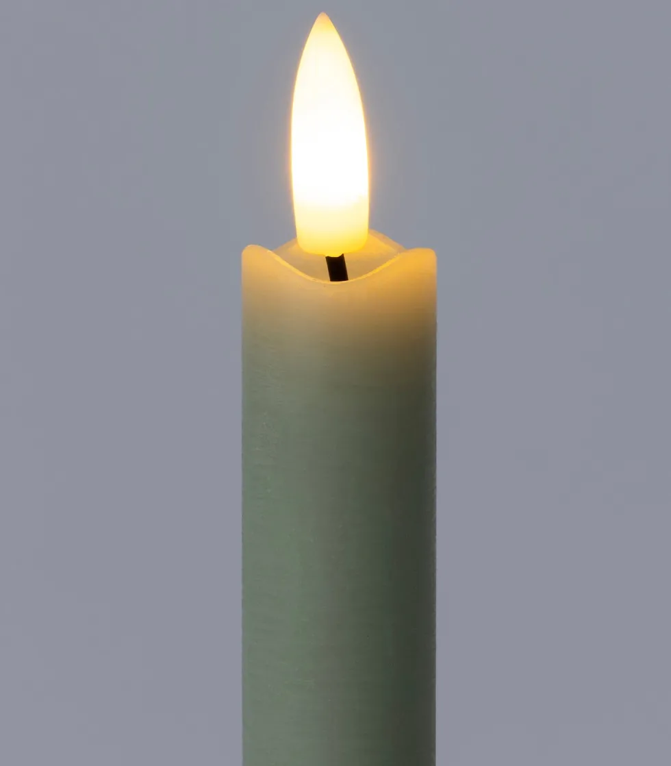Intratuin LED dinerkaars Sion groen D 2,2 H 25 cm 2 stuks