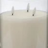 Intratuin LED kaars in glas Apollo transparant D 15 H 15 cm