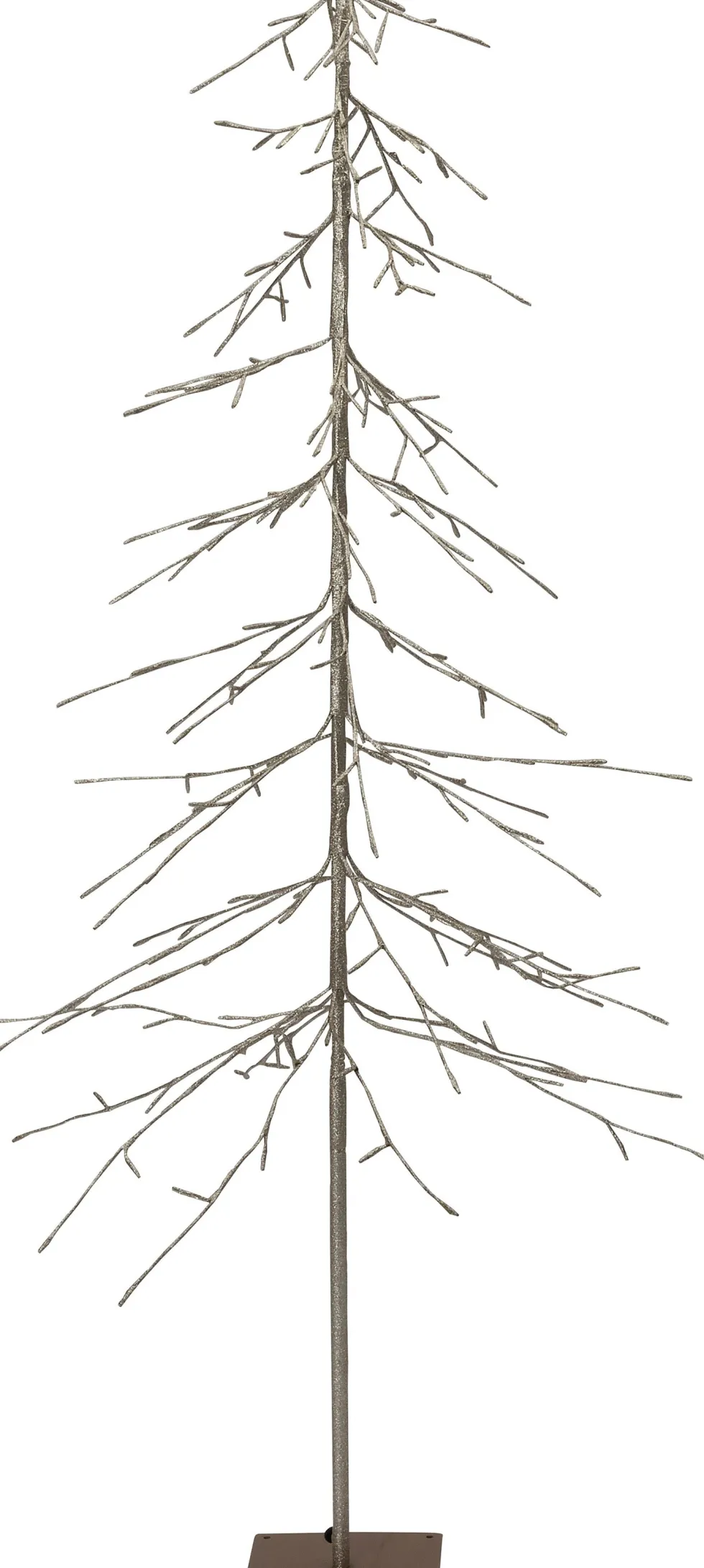 Intratuin LED kerstboom Daan goud met 216 lampjes warm wit D 82 H 180 cm