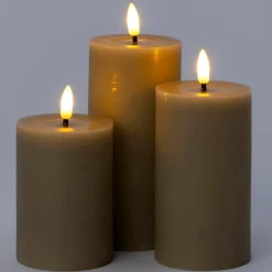 Intratuin LED stompkaars Miro taupe D 7 15 cm