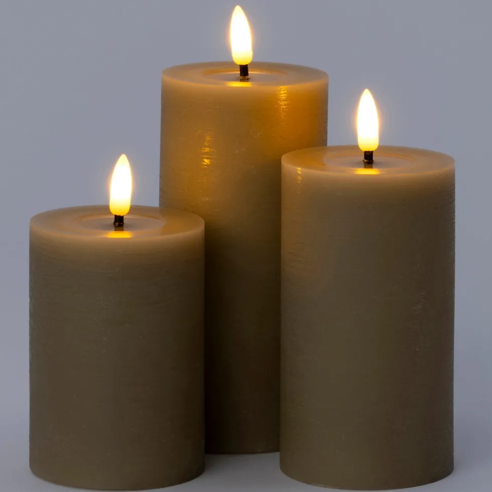 Intratuin LED stompkaars Miro taupe D 7 15 cm