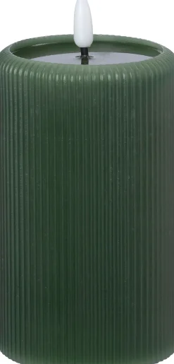 Intratuin LED stompkaars Stripe groen D 7,5 H 12,5 cm
