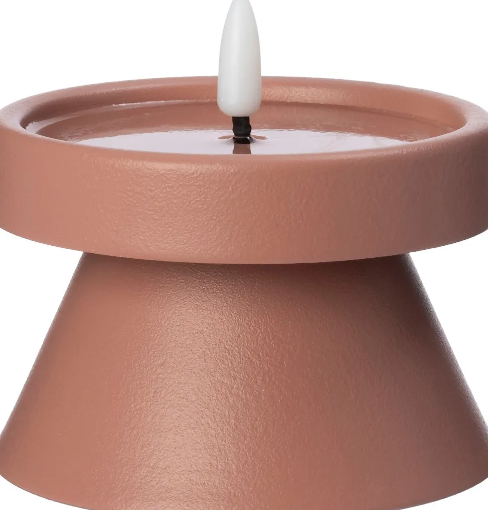 Intratuin LED stompkaars Venna roze D 9 H 6,5 cm