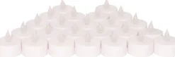 Intratuin LED waxinelicht wit D 3,5 H 3,7 cm 24 stuks