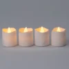Intratuin LED waxinelicht wit D 3,5 H 5 cm 4 stuks