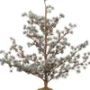 Intratuin mini kunstkerstboom Nyna besneeuwd op voet D 37 H 85 cm