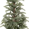 Intratuin mini kunstkerstboom in pot D 18 H 56 cm