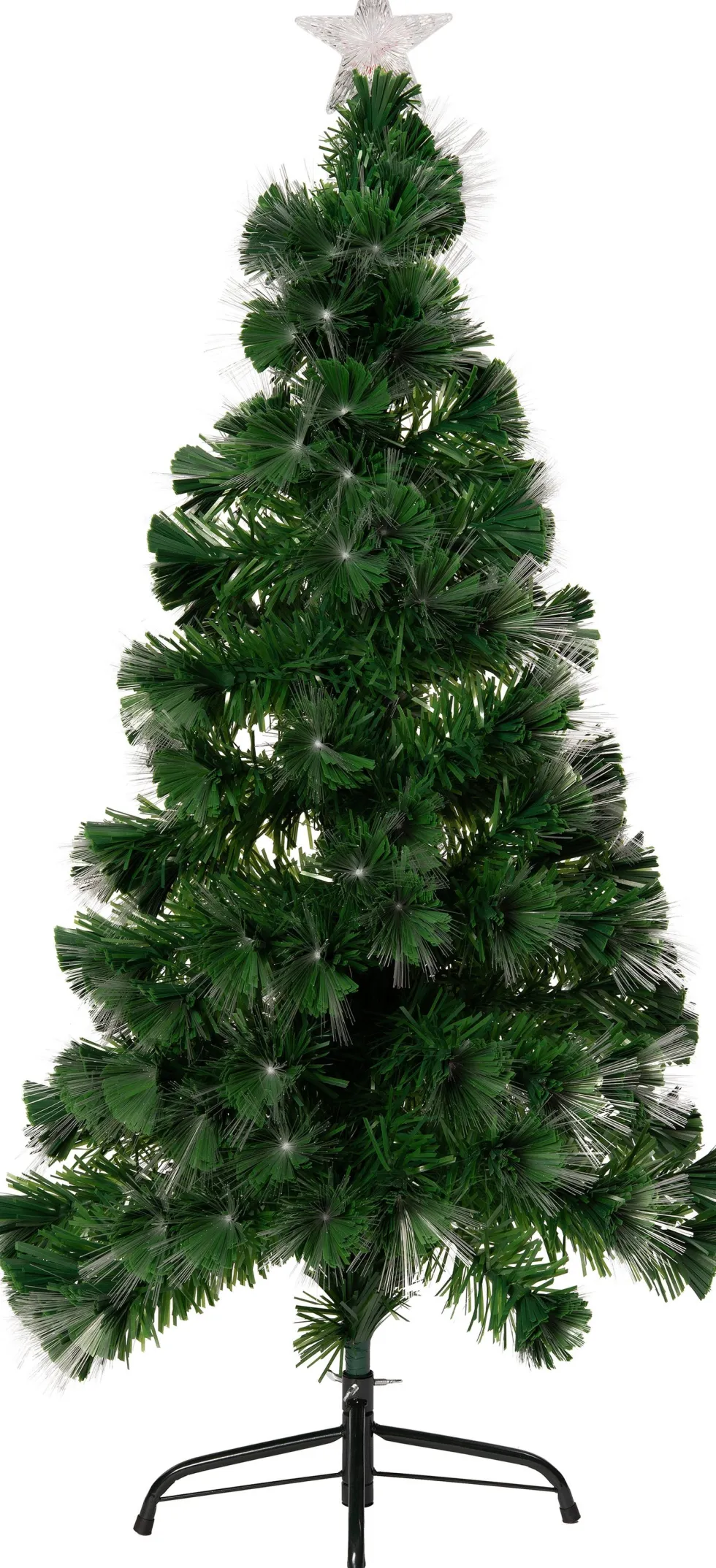Intratuin mini kunstkerstboom Twink met 55 LED lampjes warm wit D 30 H 60 cm