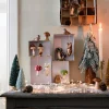 Intratuin mini kunstkerstboom Lohko op houten voet D 14 H 45 cm