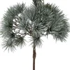 Intratuin mini kunstkerstboom Lohko op houten voet D 14 H 60 cm