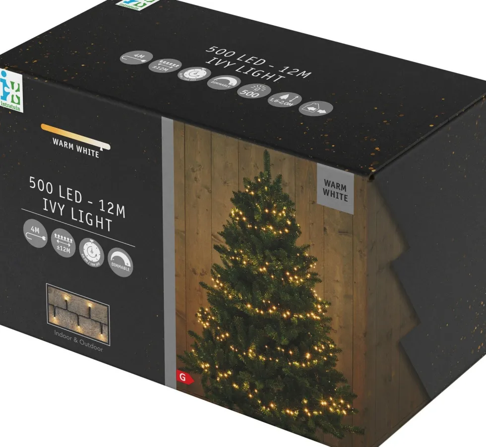 Intratuin miniverlichting Ivy Light met 500 lampjes warm white 12 m