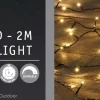 Intratuin miniverlichting met 40 LED lampjes warm white 2 m
