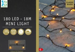 Intratuin miniverlichting met 180 lampjes classic warm 18 m