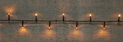 Intratuin miniverlichting zwart met 160 lampjes classic warm 8 m