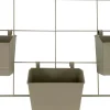Intratuin muur bloempot grijs 70 x 13 x 41 cm