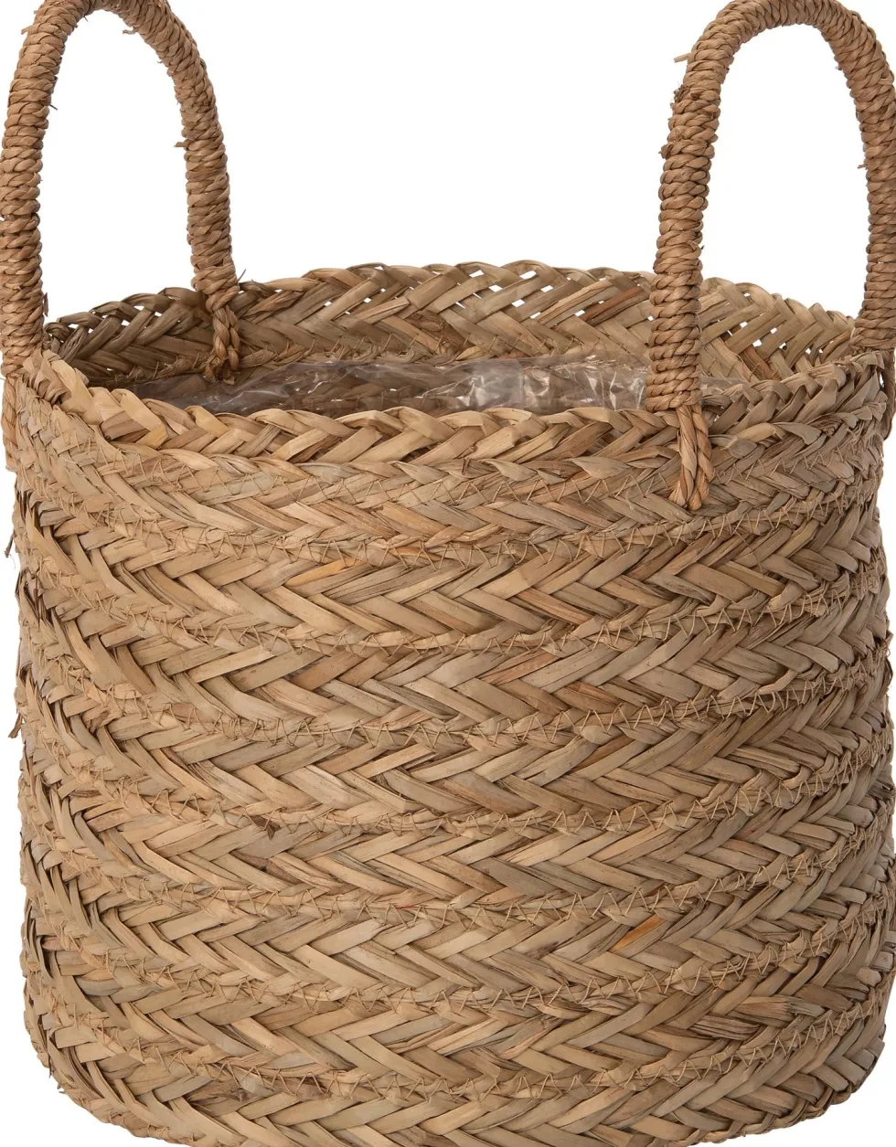 Intratuin opbergmand / plantenmand Senja naturel D 30 H 26 cm