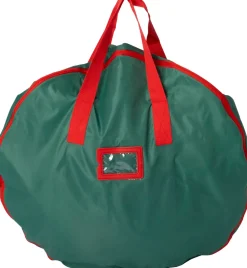 Intratuin opbergtas kerstkrans Lina groen D 60 H 18 cm