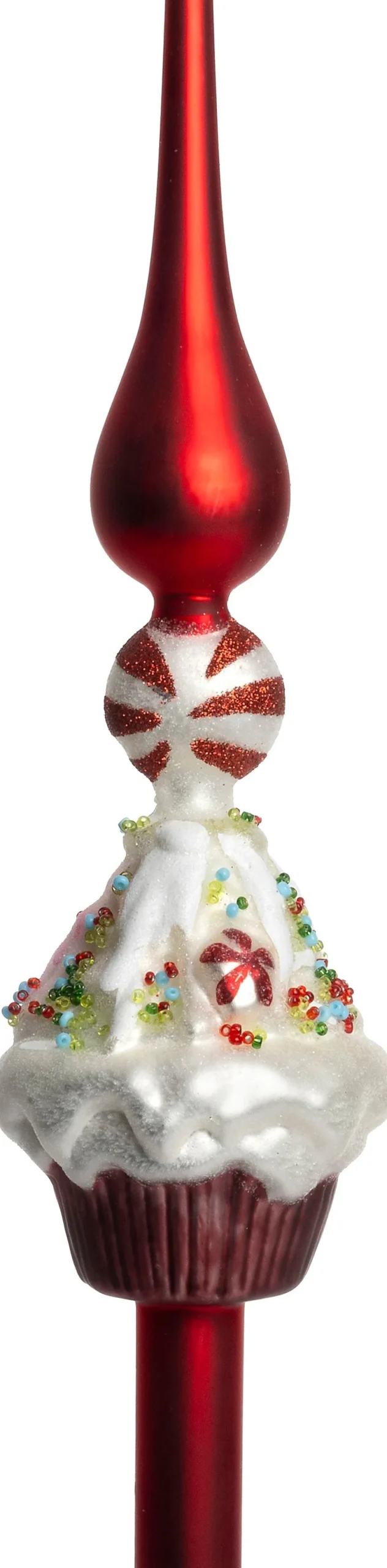 Intratuin piek cake rood 7,3 x 7,1 x 12,9 cm