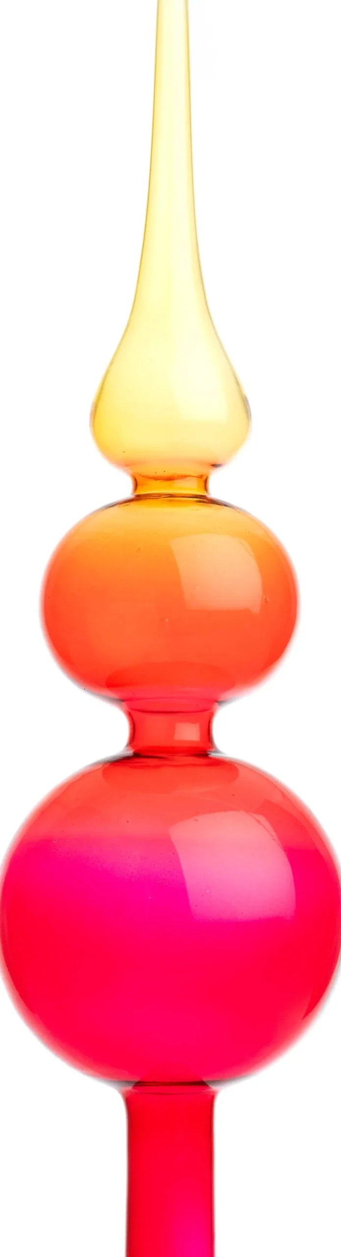 Intratuin piek geel / rood D 8 H 31 cm