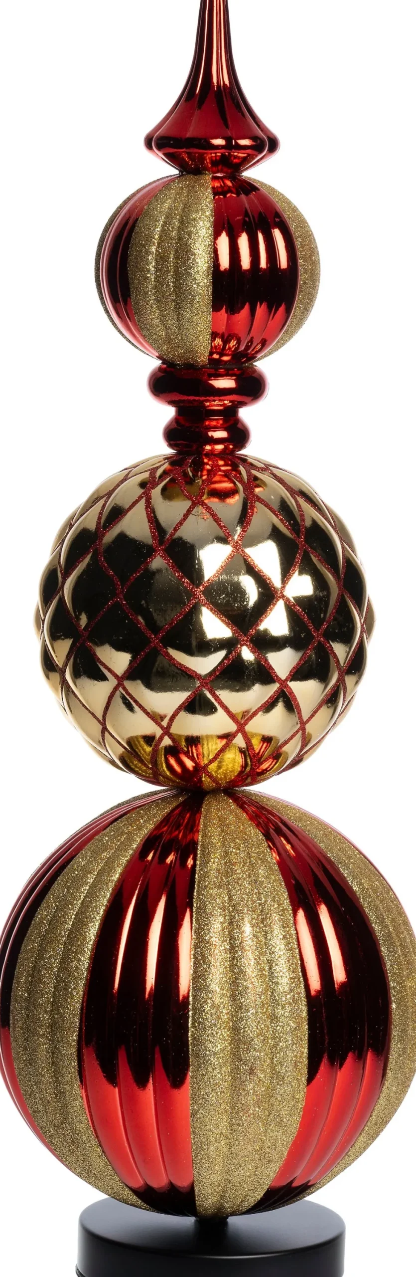 Intratuin piek Topia rood / goud D 20 H 58 cm