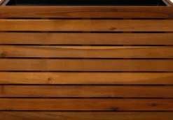 Intratuin plantenbak Acacia naturel 62 x 22 x 41 cm