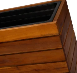 Intratuin plantenbak Acacia naturel 62 x 22 x 41 cm