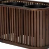 Intratuin plantenbak Lattes bruin 80 x 40 x 50 cm