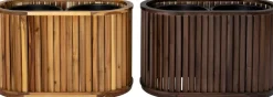 Intratuin plantenbak Lattes naturel 80 x 40 x 50 cm