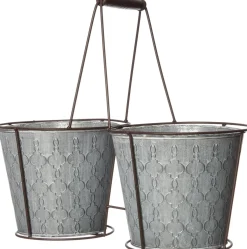 Intratuin plantenemmer grijs 37 x 19 x 33 cm
