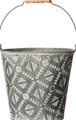 Intratuin plantenemmer Puck grijs D 21 H 19 cm