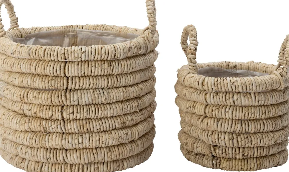 Intratuin plantenmand Addy naturel D 35 H 34 cm