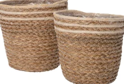 Intratuin plantenmand Auke naturel D 18 H 19 cm