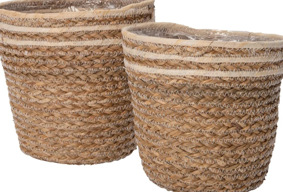 Intratuin plantenmand Auke naturel D 18 H 19 cm