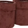 Intratuin plantenmand bordeaux rood D 16 H 18 cm