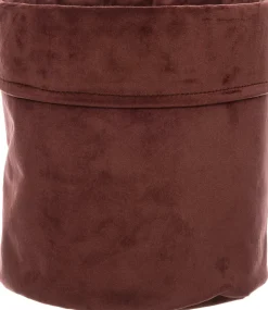 Intratuin plantenmand bordeaux rood D 16 H 18 cm