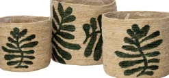 Intratuin plantenmand Lyo naturel / groen D 33 H 31 cm